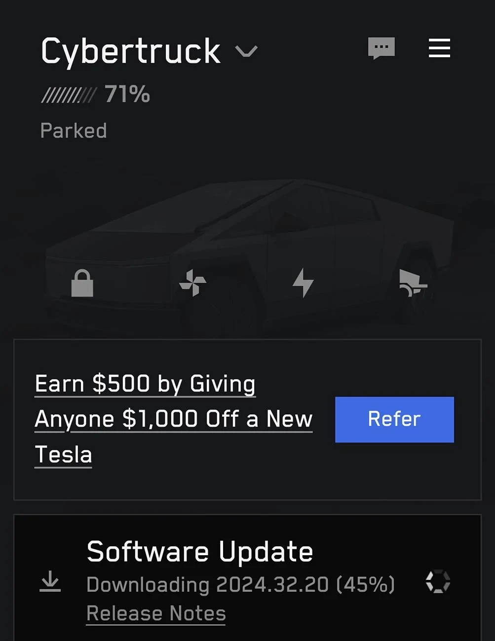 Tesla Cybertruck FSD general release rollout (outside Early Access) is happening! Install yours yet? IMG_2139