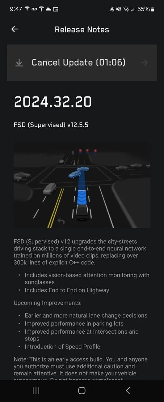 Tesla Cybertruck FSD general release rollout (outside Early Access) is happening! Install yours yet? Screenshot_20240930_214727_Tesla