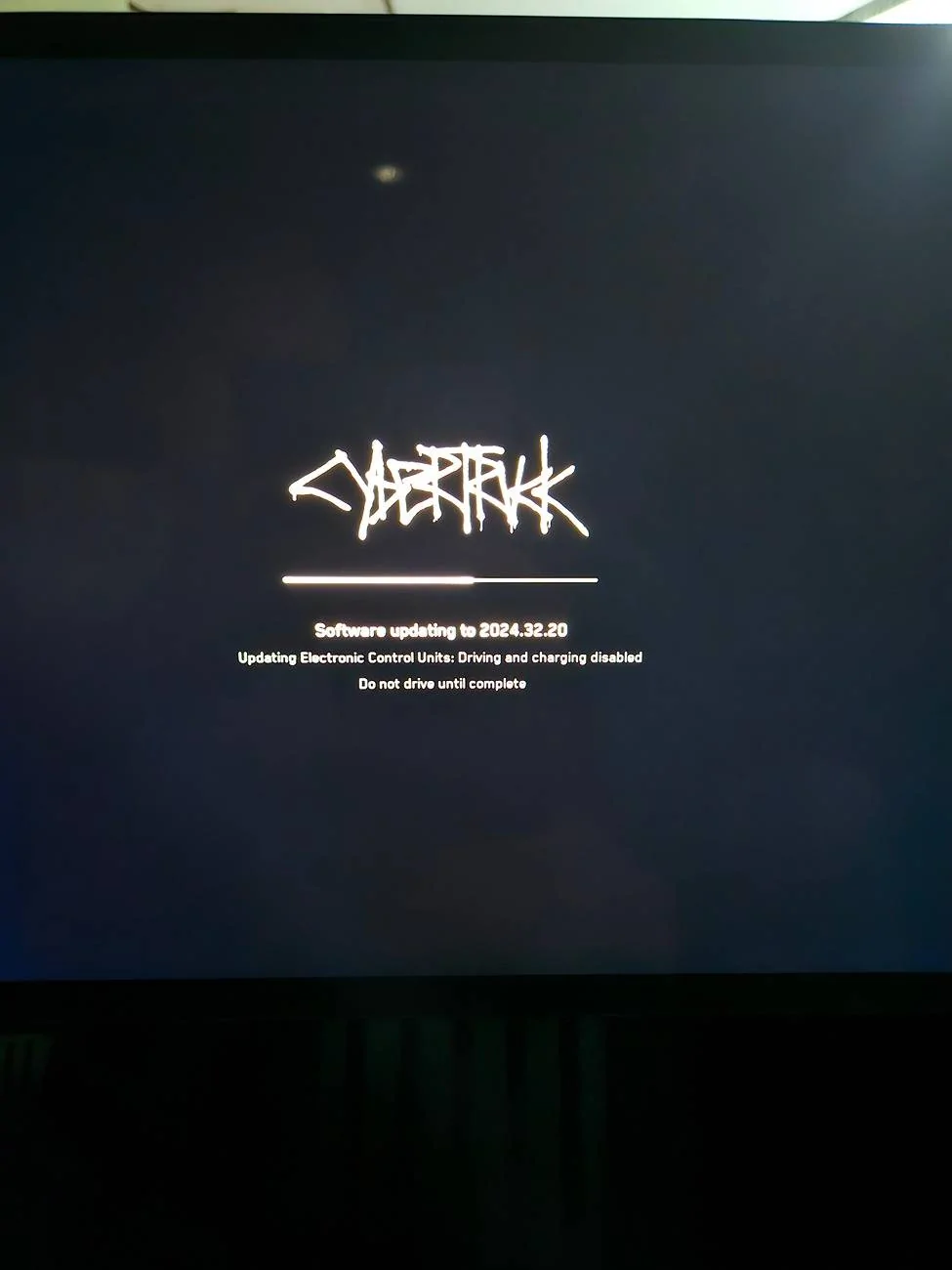 Tesla Cybertruck FSD general release rollout (outside Early Access) is happening! Install yours yet? 20241001_074310