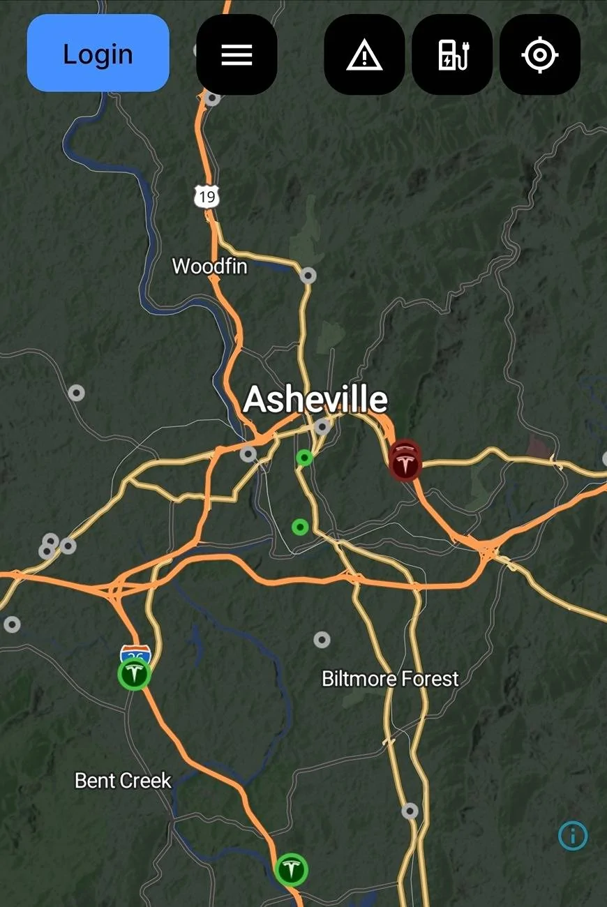 Tesla Cybertruck Can 100+ Cybertrucks help in Asheville, NC with post-hurricane aid? Screenshot_20241001_090433_ABRP