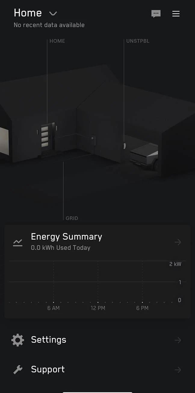 Tesla Cybertruck Powershare Complete: But missing option in CT IMG_2956