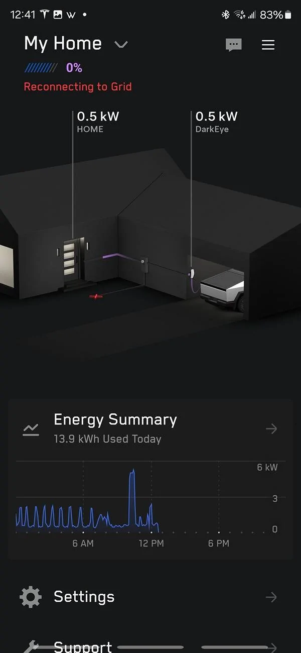 Tesla Cybertruck Powershare Complete: But missing option in CT Screenshot_20241002_124147_Tesla
