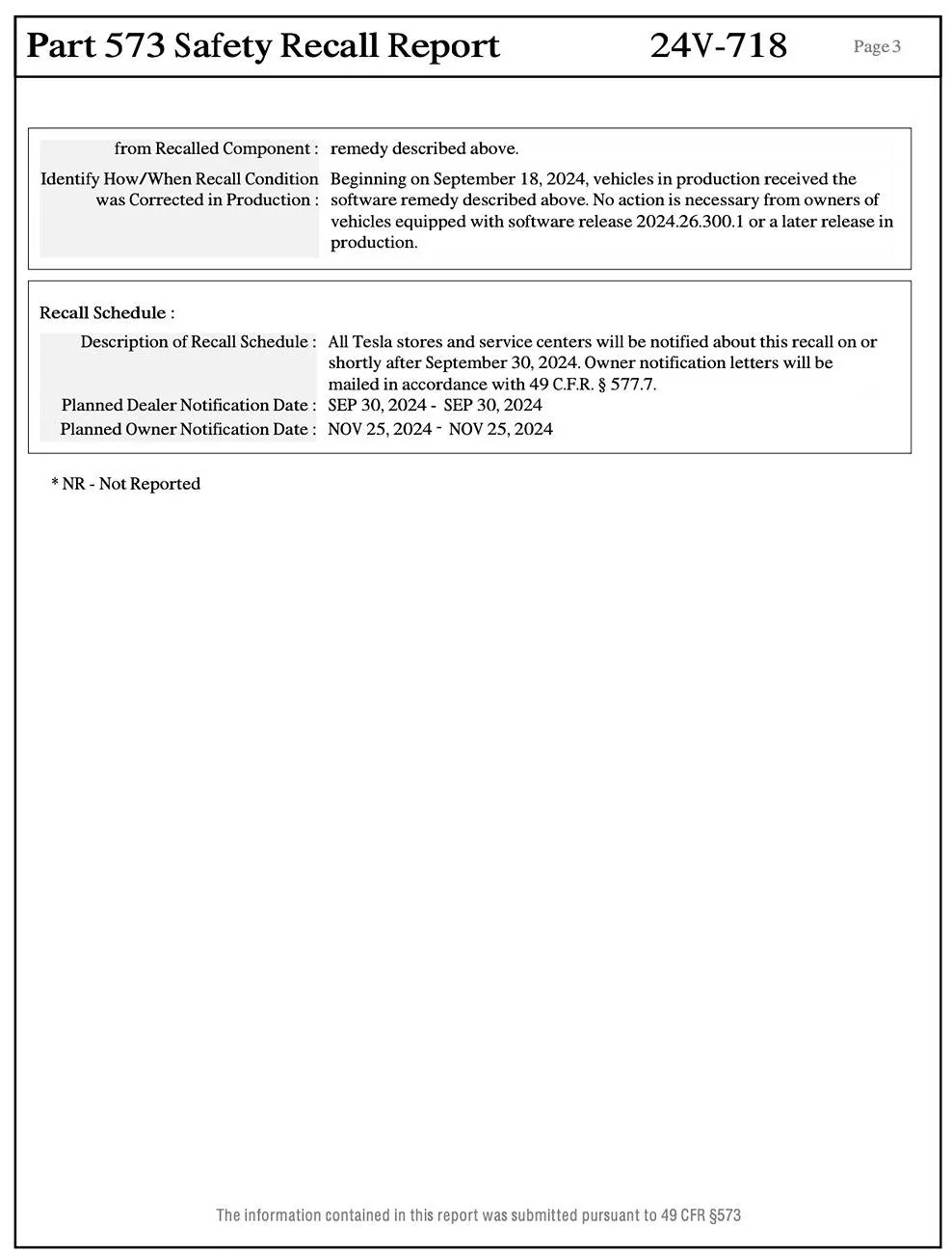 Tesla Cybertruck Recall: Rear View Camera Image Delay issue fixed by software update pushed September 19 Rear View Camera delay issue resolved by %22recall%22 software update pushed September 19 3