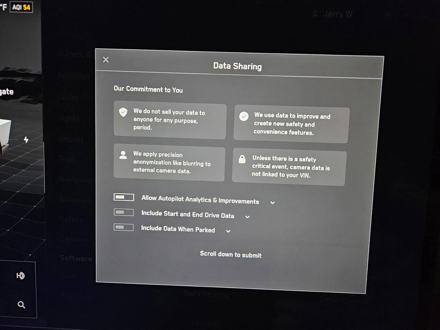 Tesla Cybertruck CB overnight charge dropped by 6% - anyone else? data shar