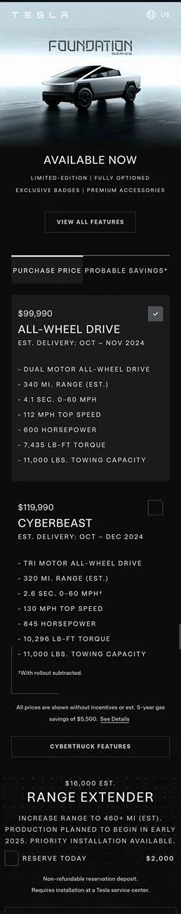 Tesla Cybertruck Non-Foundation Series Cybertruck First Looks @ Giga Texas! Screenshot_20241004_153531_Chrom