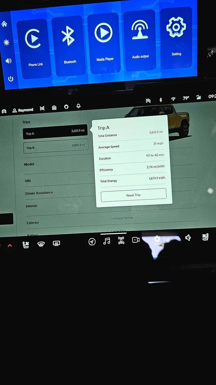 Tesla Cybertruck How’s your efficiency been? Mine after 1000 miles… 20241005_092519