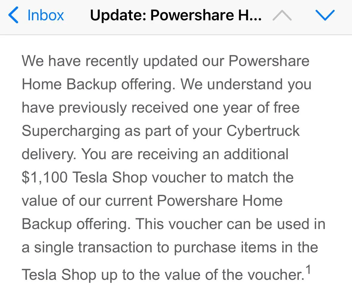 Tesla Cybertruck $2500.00 voucher still a one time buy? IMG_7211
