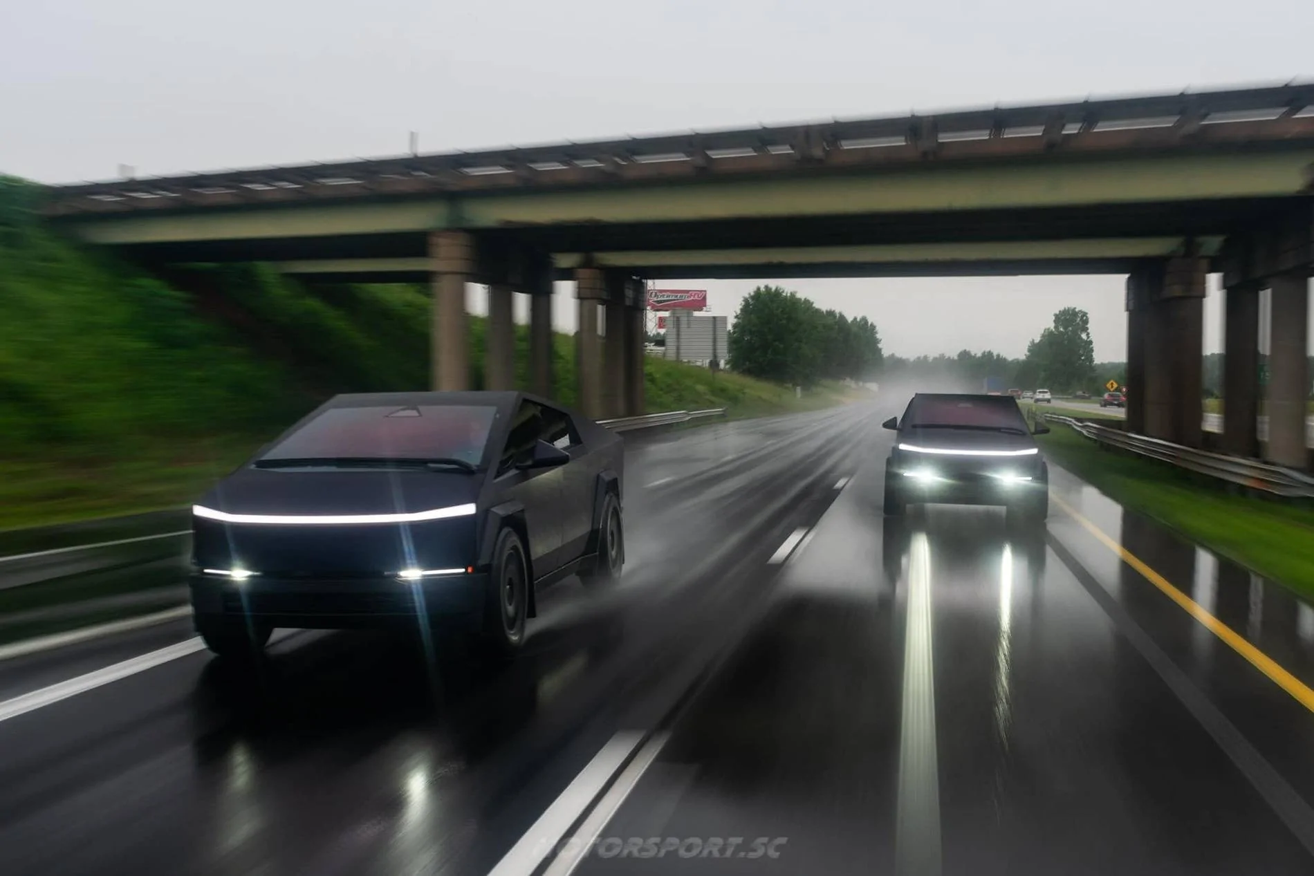 Tesla Cybertruck BLACK Vinyl Wrap & PPF Cybertruck -- Photos & Videos Brushed Black Metallic wrap w: aftermarket polished wheels 4