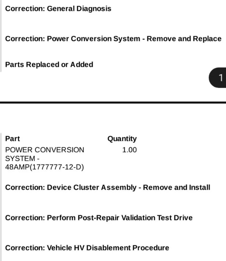 Tesla Cybertruck PULL OVER SAFELY Critical error detected screen Screenshot_20241007-023144