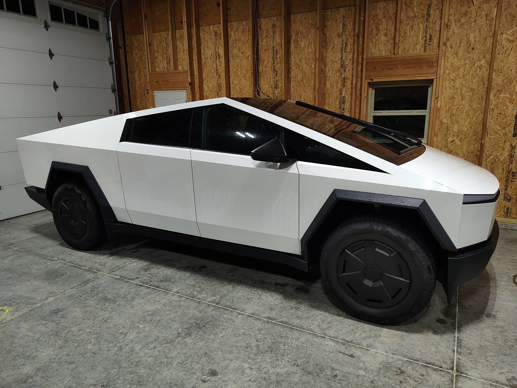 Tesla Cybertruck Spotted Non-Foundation Series Cybertruck at supercharger 1000006624