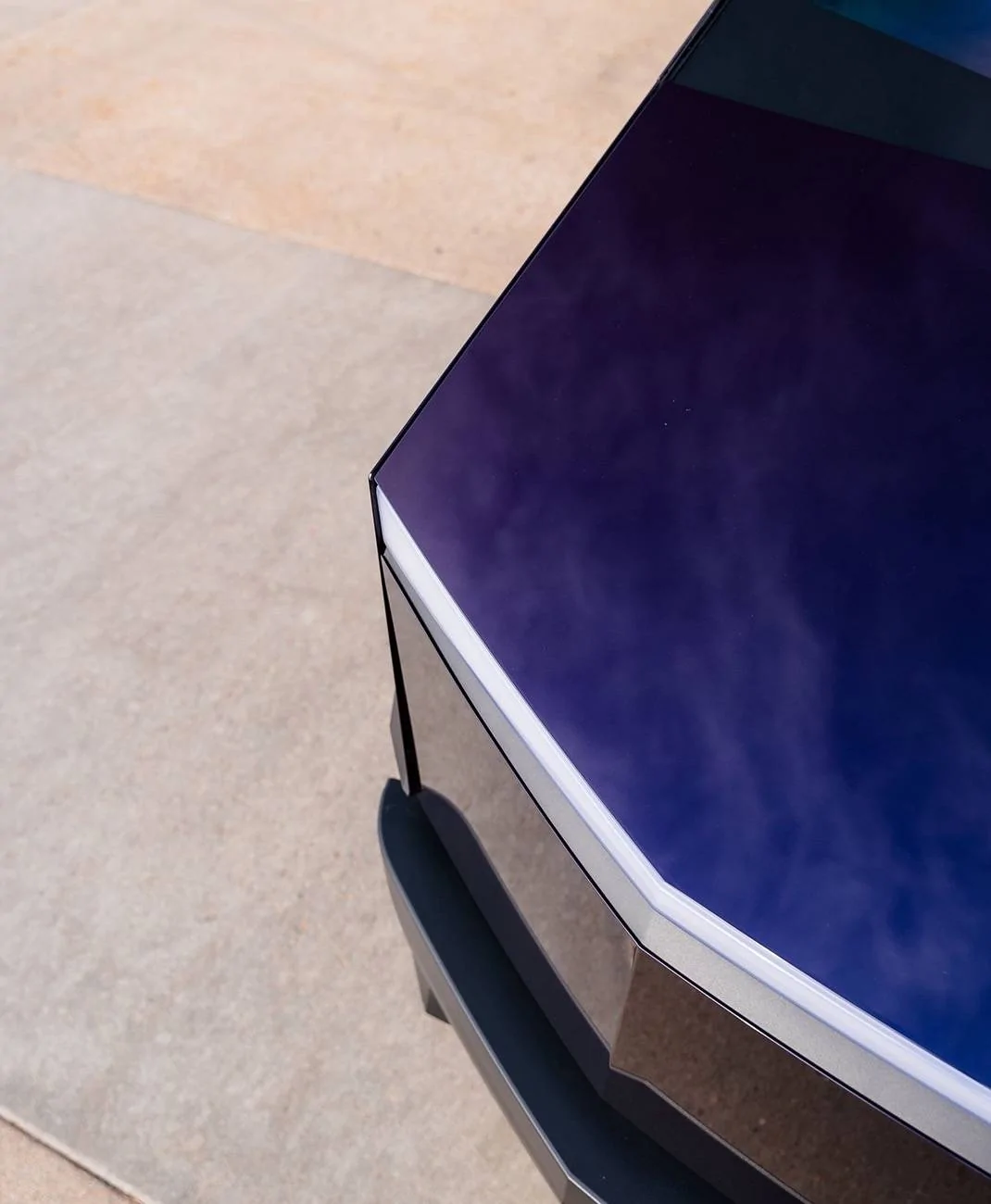 Tesla Cybertruck BLUE / BLURPLE / PURPLE Vinyl Wrap & PPF Cybertruck -- Photos & Videos IMG_7808