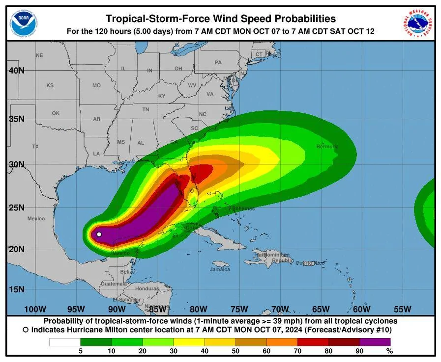 Tesla Cybertruck Hurricane Milton Evacuation route with Cybertruck 1728332776426-f8