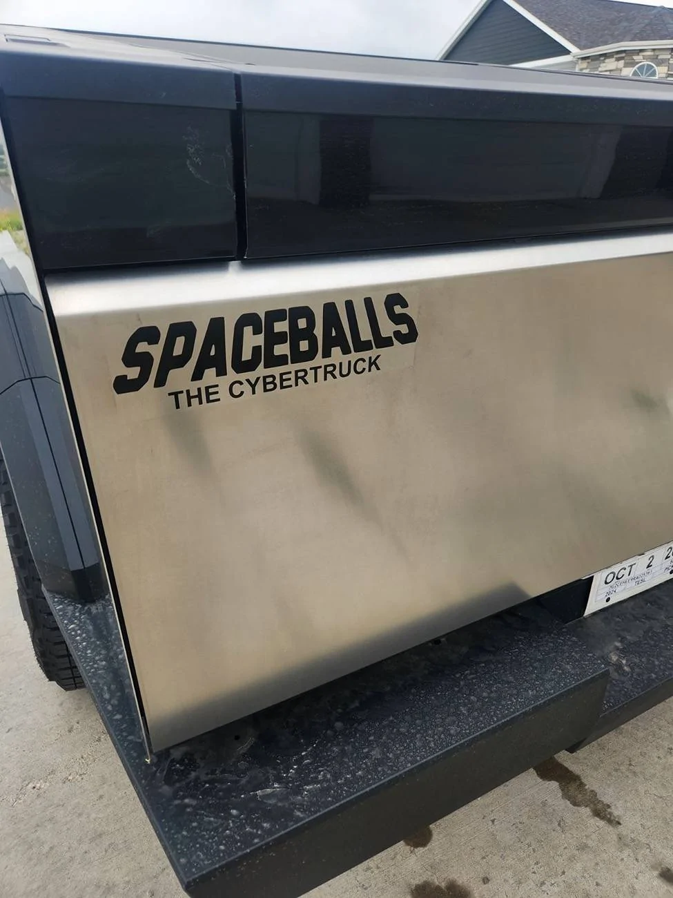 Tesla Cybertruck Funny Bumper Sticker Ideas 1728332850464-mn