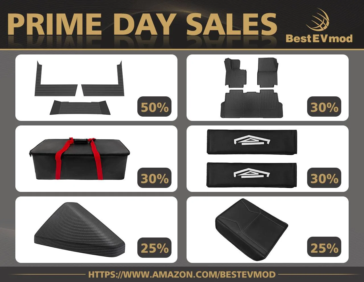 Tesla Cybertruck BestEvMod Prime Deals on Cybertruck Accessories! Up to 50% Off + Chance to Win a Free Order 1728383409865-1j