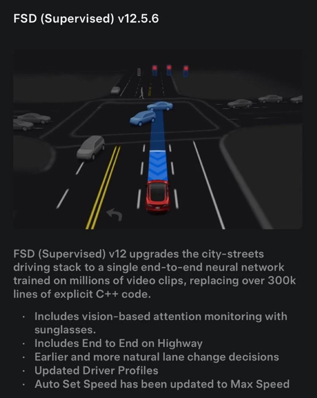 Tesla Cybertruck FSD v12.5.6 Update is Out fsd v12.5.6