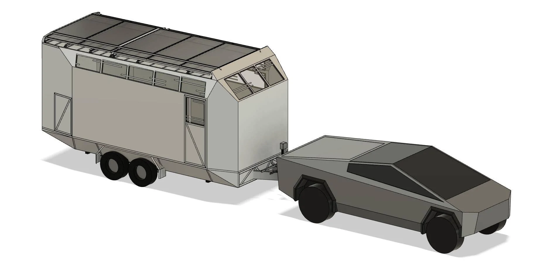 Tesla Cybertruck Custom Trailer Project (unfinished) Screen Shot 2024-10-06 at 8.30.56 AM