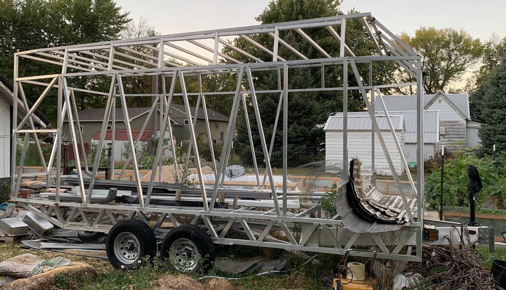 Tesla Cybertruck Custom Trailer Project (unfinished) Screen Shot 2024-10-09 at 2.35.48 AM