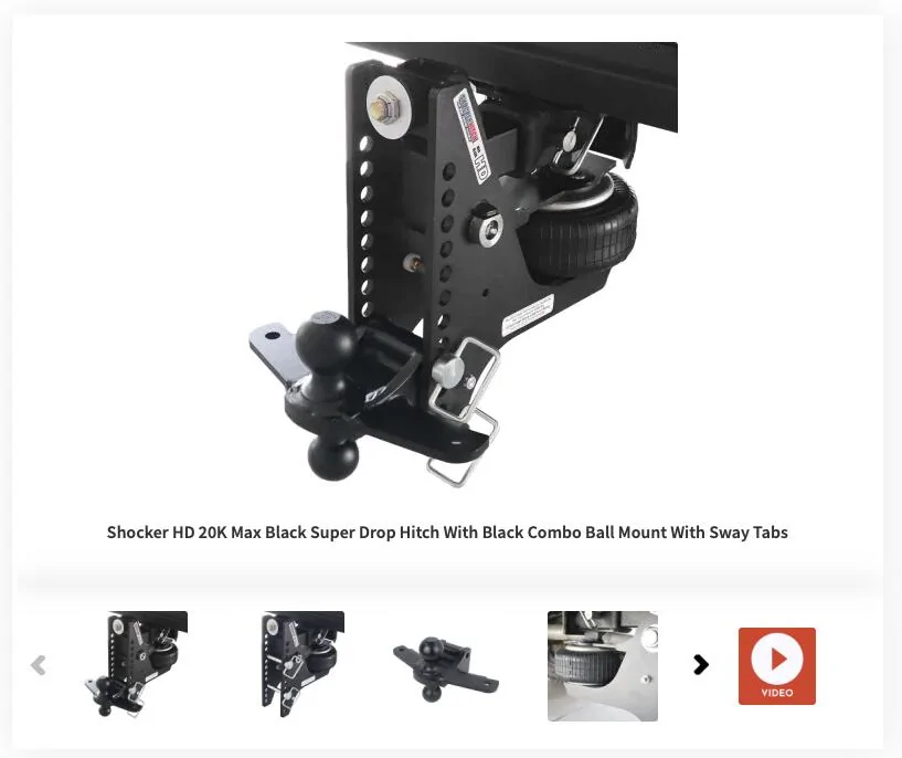 Tesla Cybertruck Which "Shocker" shock absorbing trailer hitch? Screenshot 2024-10-09 at 10.26.53 AM