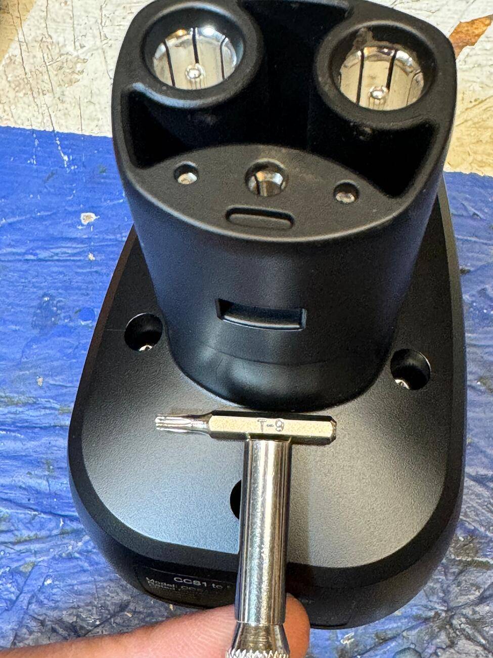 Tesla Cybertruck Charging cybertruck with CCS standard adapter tempImagepaKoGw