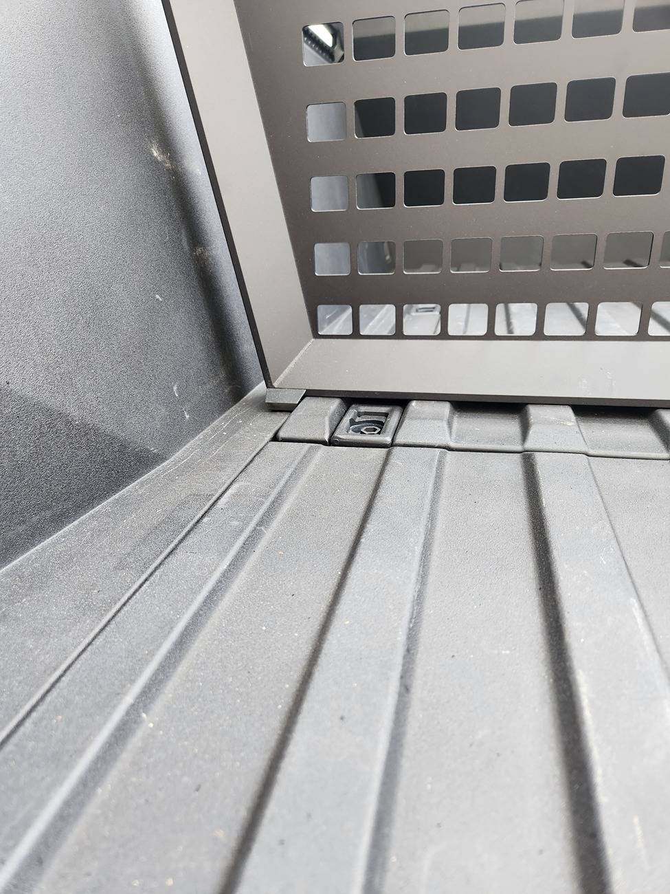Tesla Cybertruck Upgraded Cargo Divider - Enhanced Compatibility Beyond OEM - Compatible With Bed Mat - by CyberGear 20240816_115956