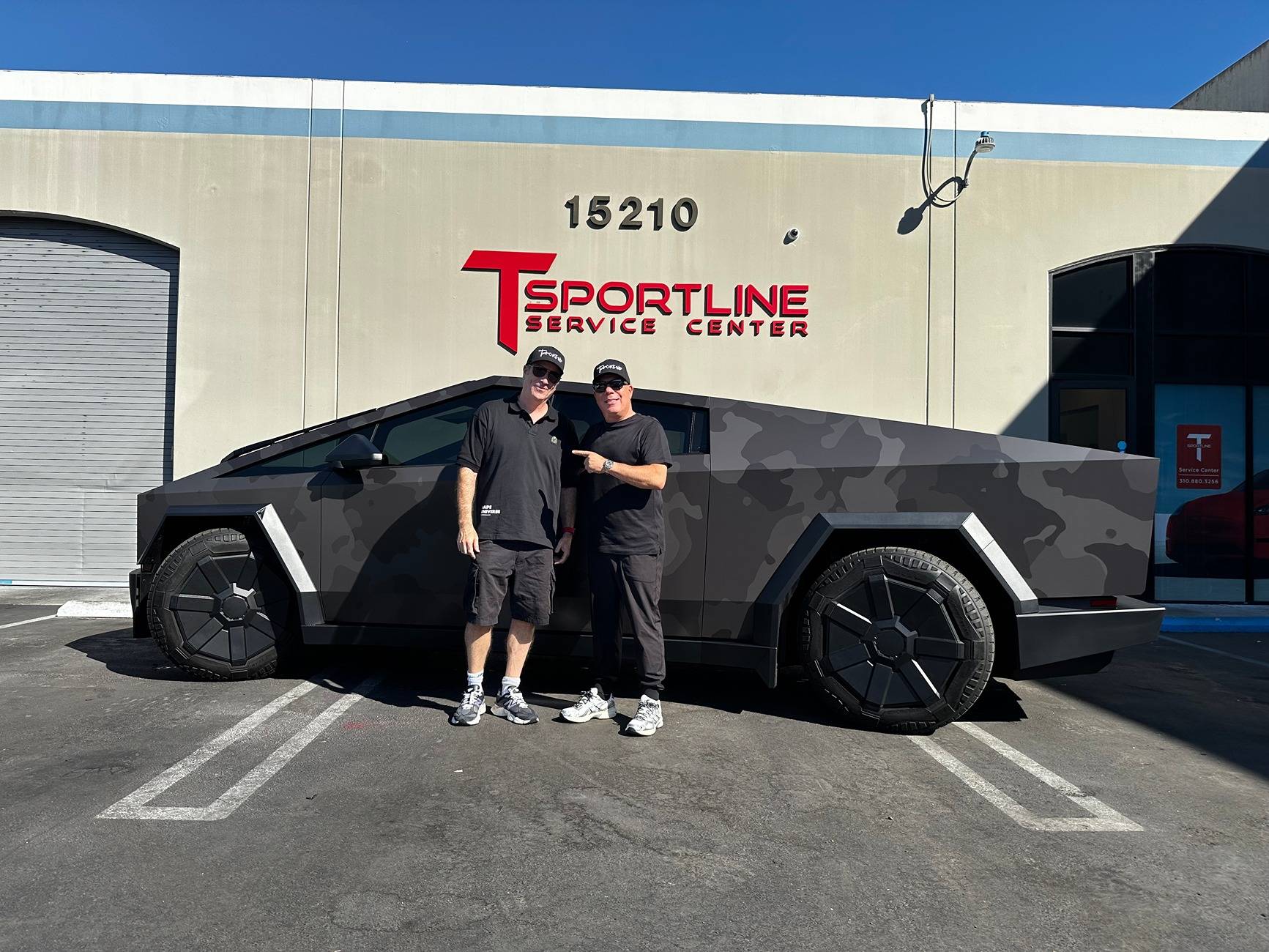 Tesla Cybertruck Camo / Camouflage Vinyl Wrap & PPF Cybertruck -- Photos & Videos IMG_7227