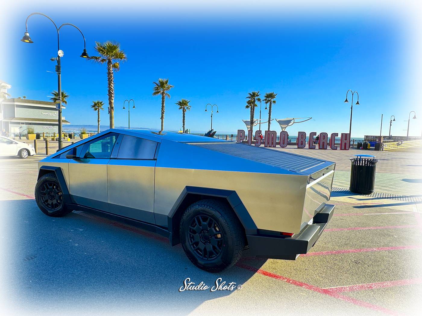 Tesla Cybertruck Daily random Cybertruck photos thread - Post Yours! 📸 🤳 Cybertruck at Pismo Sign md copy