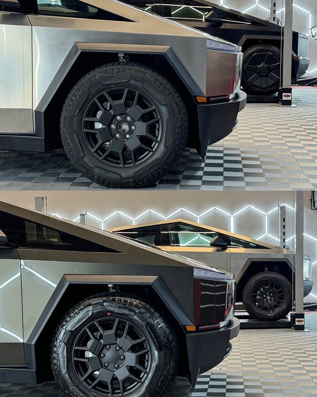 Tesla Cybertruck (PURE PPF) Platinum Cybertruck beautifully wrapped by Superior Auto Shine 🌟 462616799_18277178479241549_4230688014958545362_n