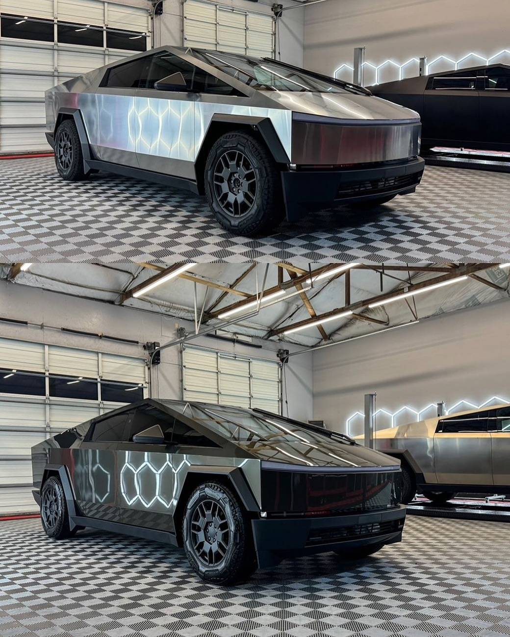 Tesla Cybertruck (PURE PPF) Platinum Cybertruck beautifully wrapped by Superior Auto Shine 🌟 462706293_18277178461241549_8899061117141957936_n