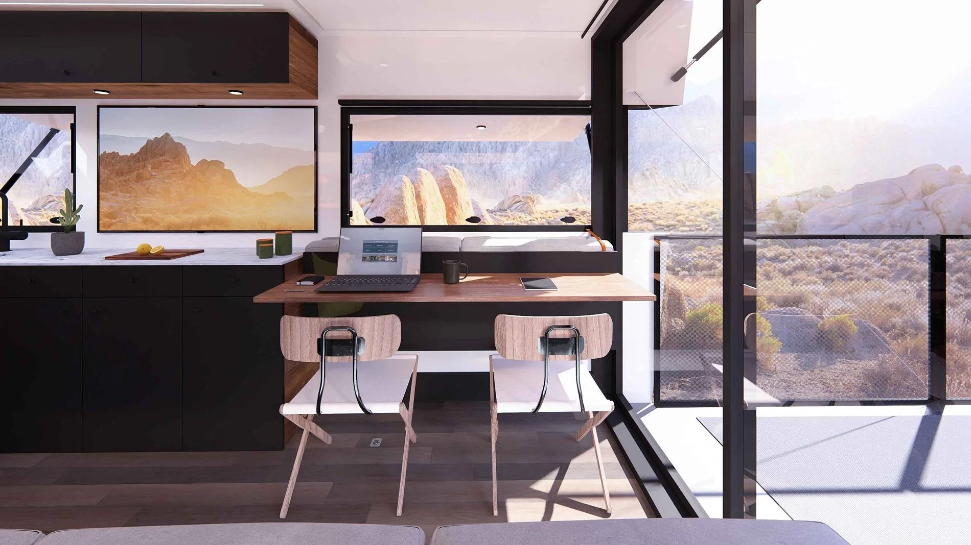 Tesla Cybertruck CyberTrailer by Living Vehicle -- specs and images released cybertrailer by living vehicle for tesla cybertruck 3