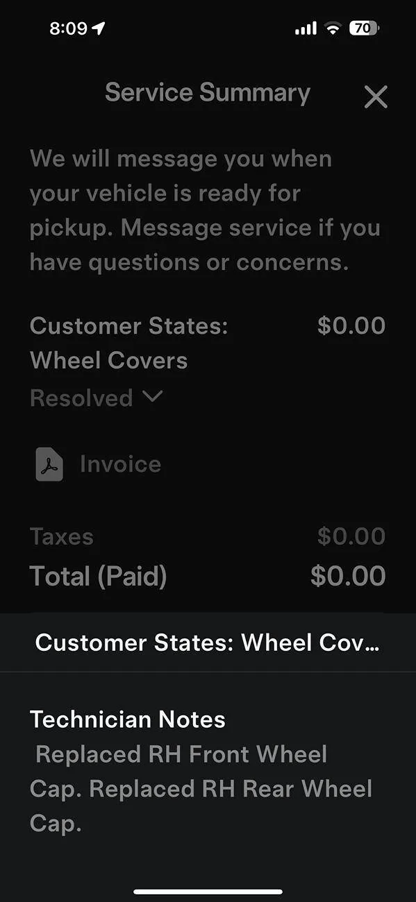 Tesla Cybertruck Got my redesigned Cyber Wheel Covers IMG_9892