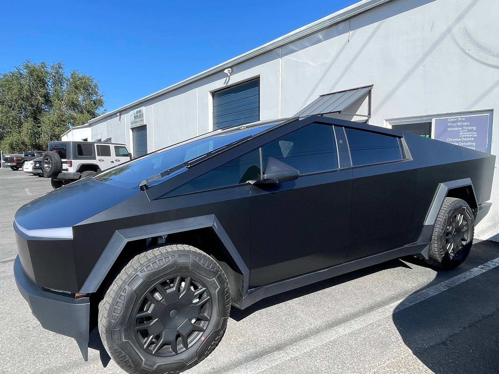 Tesla Cybertruck Got my redesigned Cyber Wheel Covers IMG_0861