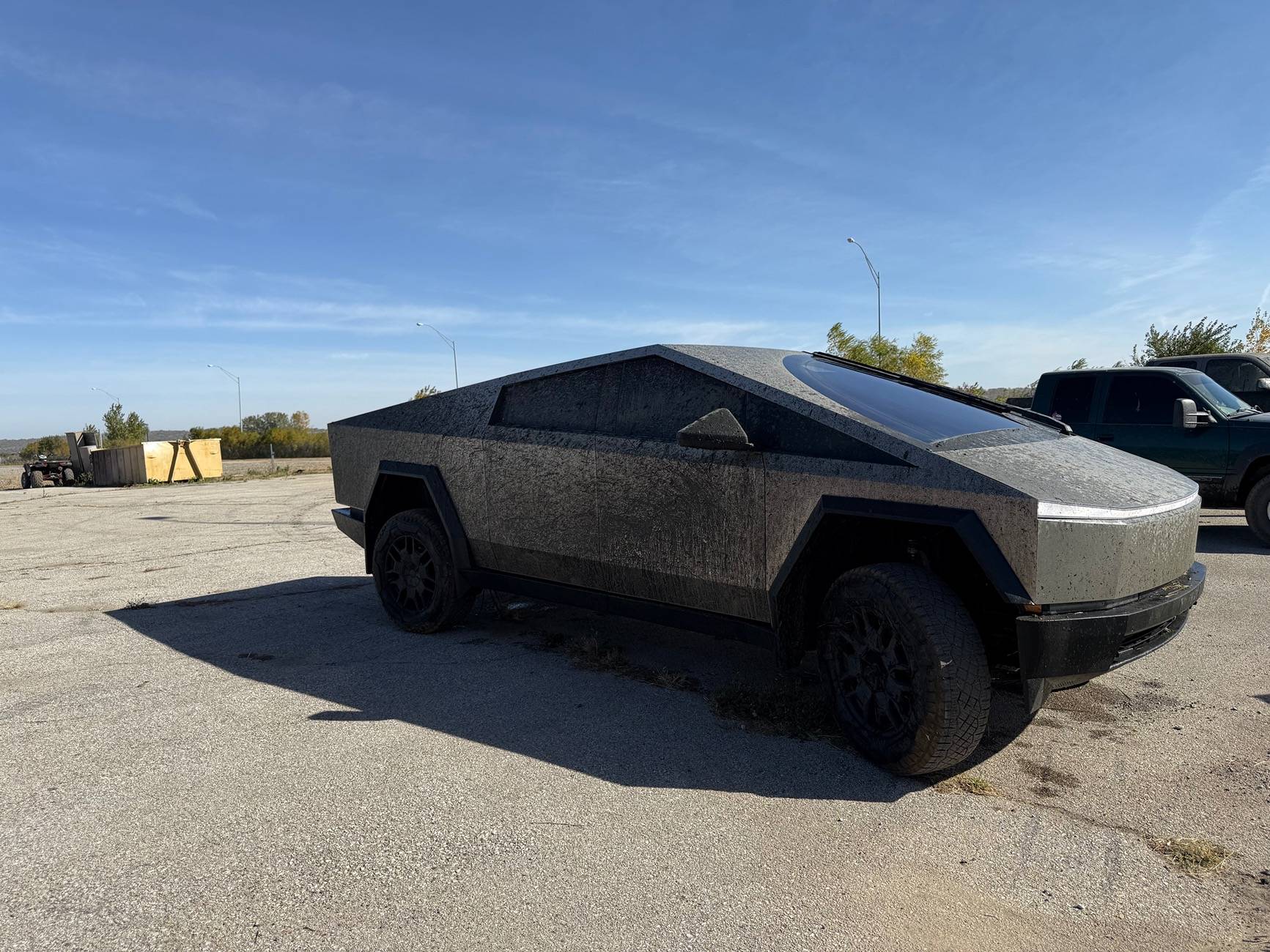 Tesla Cybertruck Wade Mode was a success IMG_0215