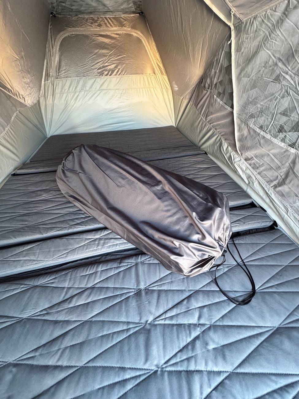 Tesla Cybertruck Aftermarket Mattress for CYBERTENT IMG_1351