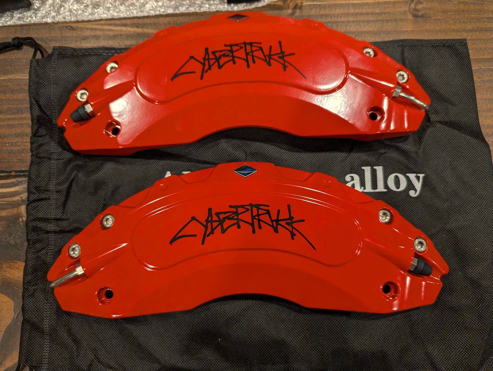 Tesla Cybertruck Caliper Brake Covers for Your Cybertruck: Easy Install - by CyberGear PXL_20241012_223641440