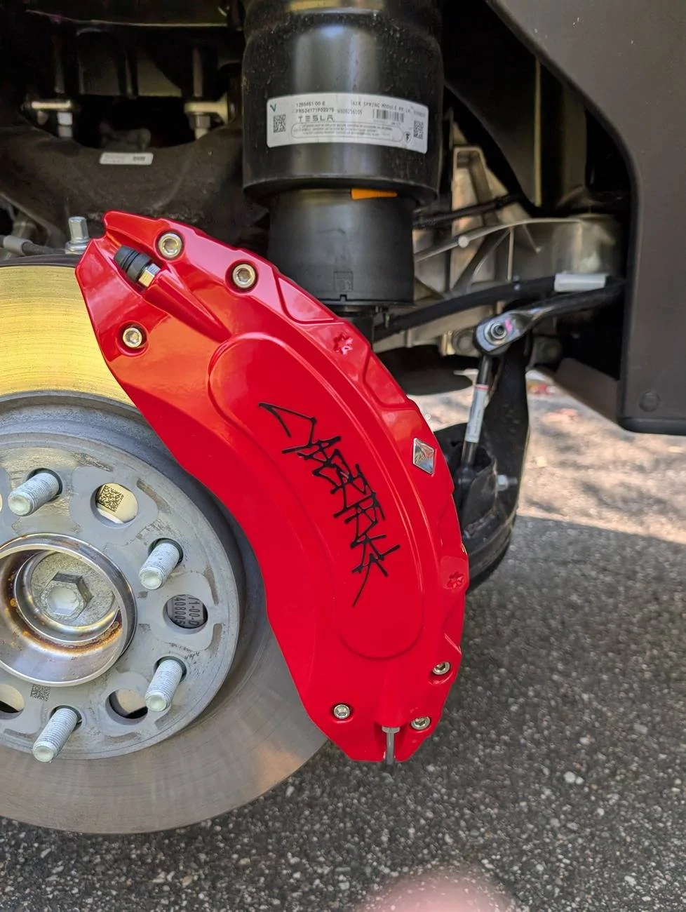 Tesla Cybertruck Caliper Brake Covers for Your Cybertruck: Easy Install - by CyberGear PXL_20241013_153740355