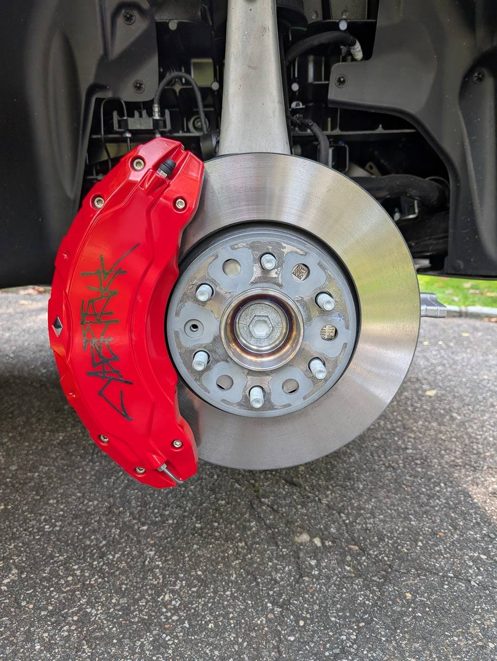 Tesla Cybertruck Caliper Brake Covers for Your Cybertruck: Easy Install - by CyberGear PXL_20241013_170351061