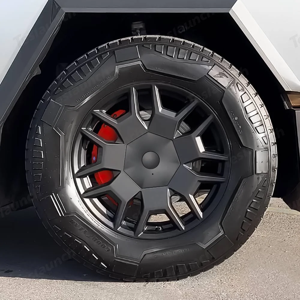 Tesla Cybertruck Cybertruck Brake Caliper Covers GIVEAWAY by Teslaunch! Help Us Pick New Colors to get $99 OFF! Cybertruck caliper covers by Teslaunch (5)