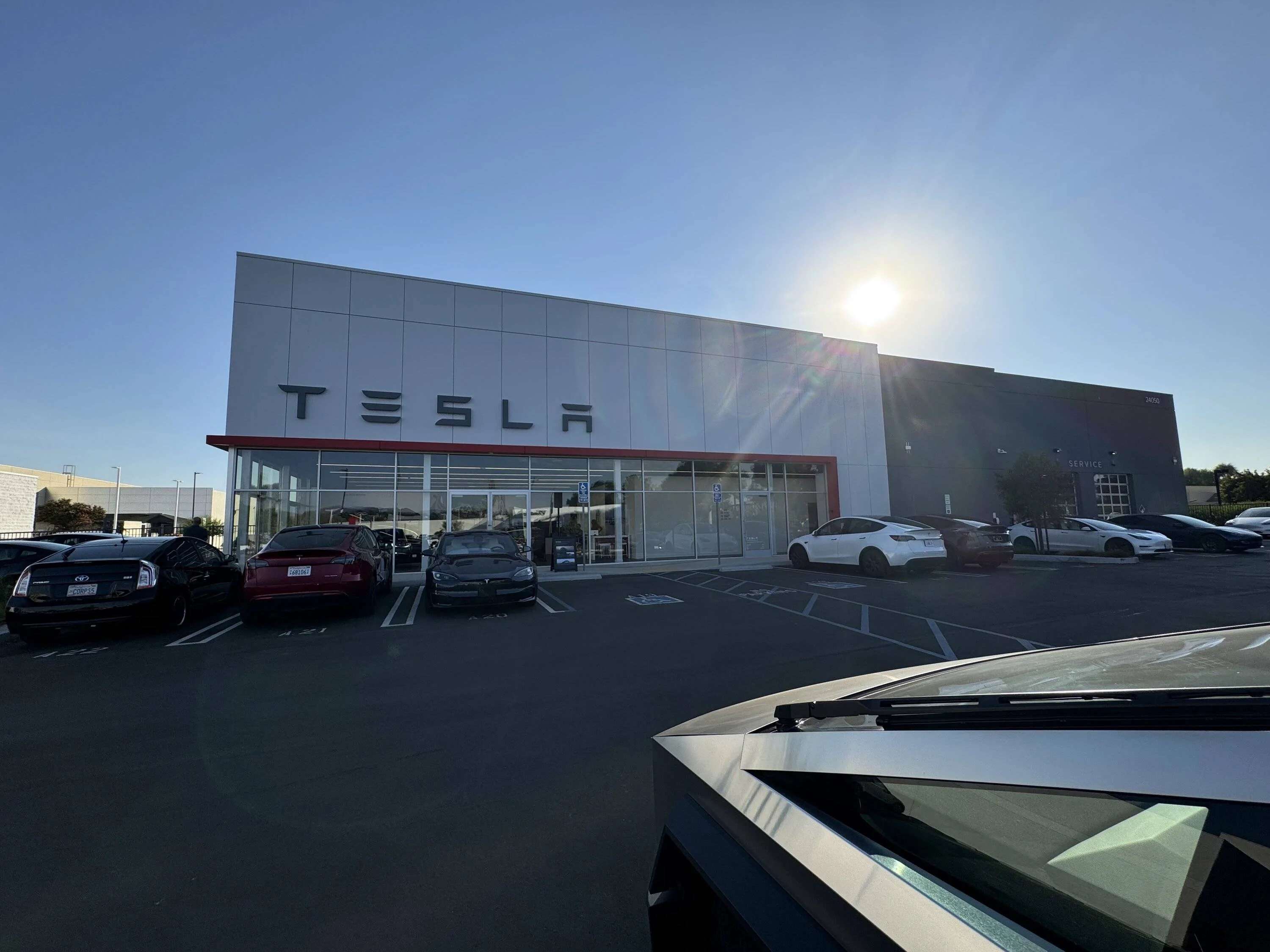 Tesla Cybertruck Tesla Santa Clarita opening celebration Oct. 18 features Cybertruck demo drives IMG_4109