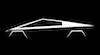 Tesla Cybertruck Magic in the Mountains : Motorcycle Trip with the Cybertruck Cybertruck Logo - Small
