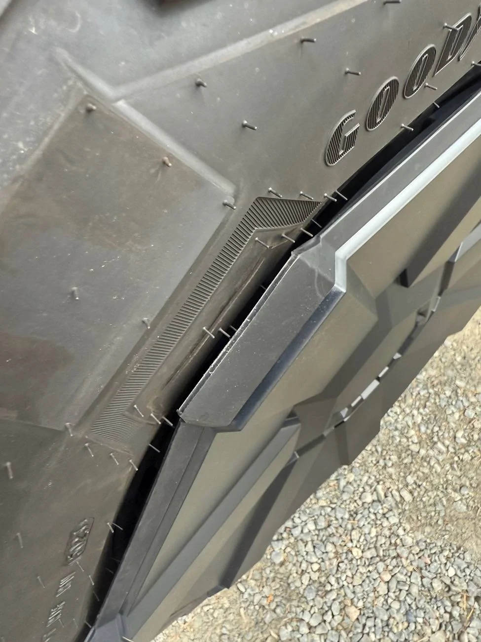 Tesla Cybertruck Got my redesigned Cyber Wheel Covers IMG_0014