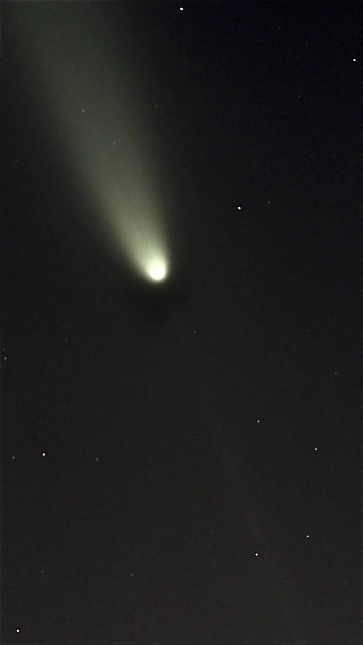 Tesla Cybertruck Capturing a comet with the Cybertruck 💫 IMG_1415