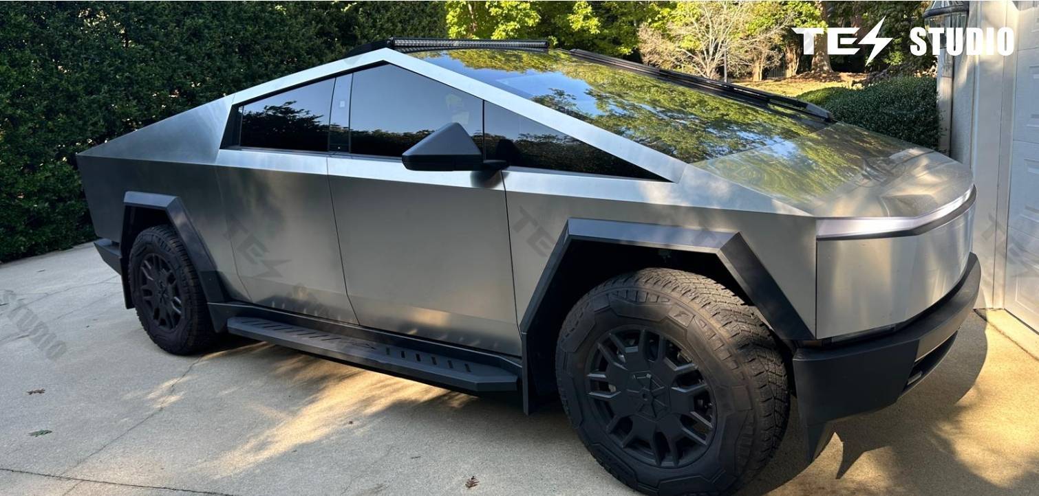 Tesla Cybertruck Tesstudio Cybertruck Running Boards tesstudio-cybertruck-running-board01-jpe