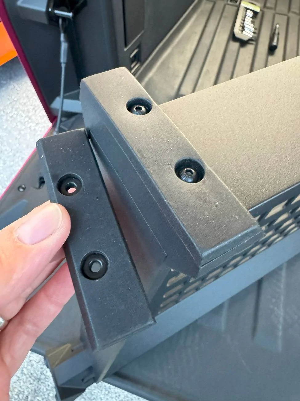 Tesla Cybertruck OEM Vault Cargo Divider now revised & fixed by Tesla! IMG_4819