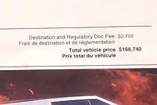 Tesla Cybertruck Canada Cyberbeast Foundation Series Priced at $168,740 CAD (Window Sticker Attached) canada cybertruck cyberbeast price window sticker