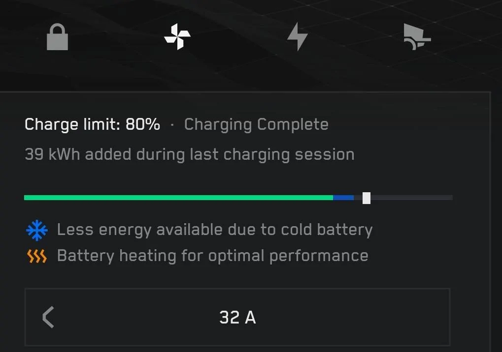Tesla Cybertruck Not preconditioning battery? SmartSelect_20241018_095141_Tesla