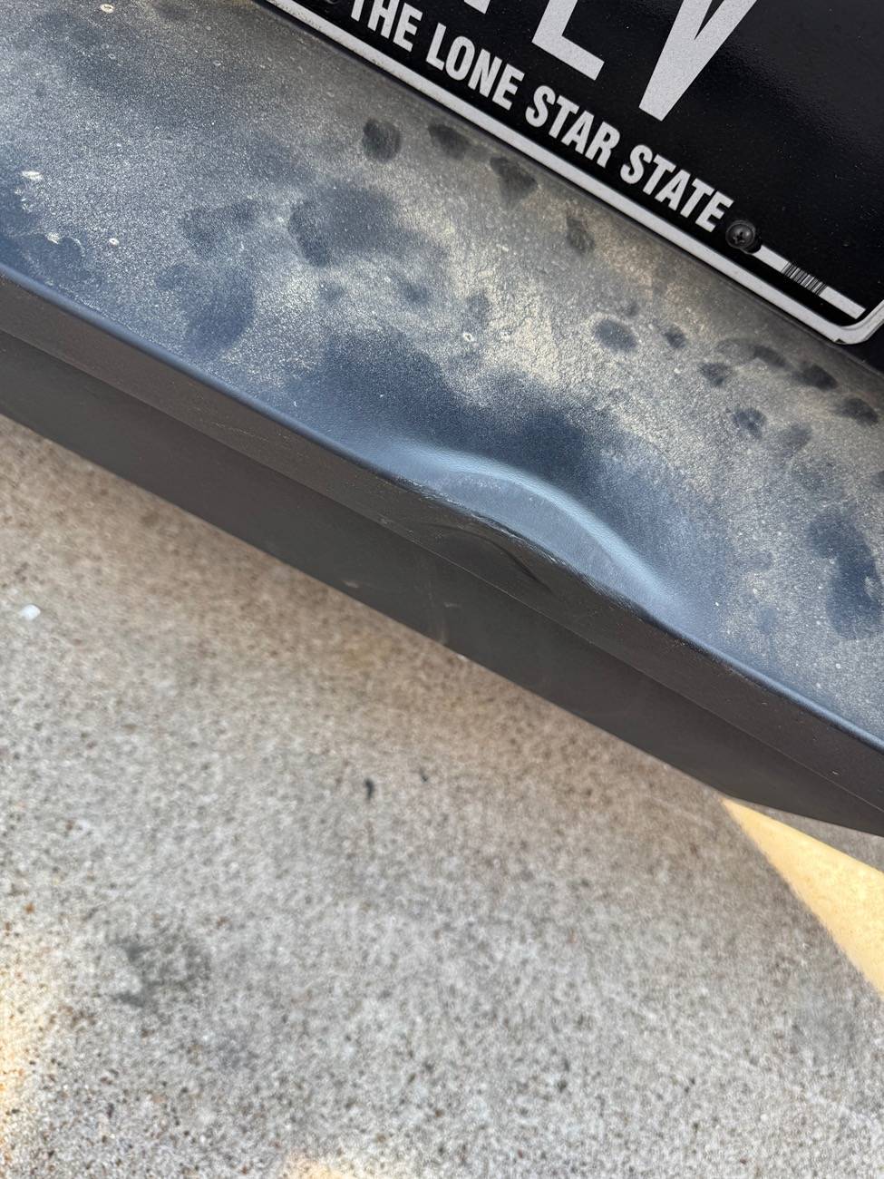 Tesla Cybertruck Best Way To Fix A Dented Bumper? IMG_4577