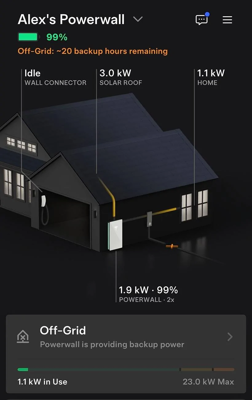 Tesla Cybertruck New Tesla App version is out w/ new Powerwall & Powershare meter GaM7wsdbAAAKGxO