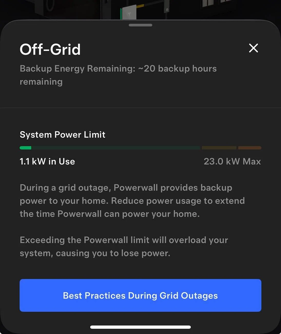 Tesla Cybertruck New Tesla App version is out w/ new Powerwall & Powershare meter GaM7wseasAAluNS