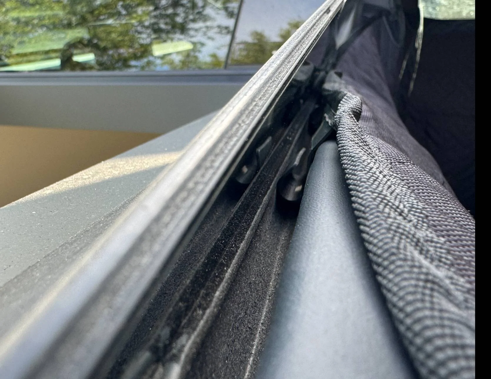 Tesla Cybertruck Cybertruck OEM Pet Liner disappointed IMG_6743