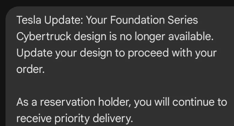 Tesla Cybertruck 🛑 Foundation Series Cybertruck OFFICIALLY ENDS in the U.S. 1000001490